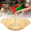 Tomotato Snack Peacock Plate Peacock Shape Fruits Serving Tray Dessert