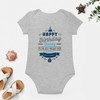 WOOYONGING Happy Birthday Daddy Baby Short Sleeve Romper Short Sleeve