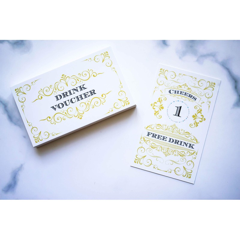 RXBC2011 100 Free Drink Tickets Coupons for a Free Drink