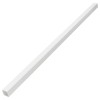PVC Self-Adhesive Cable Trunking 0.4x0.4 In White For Cable Trays