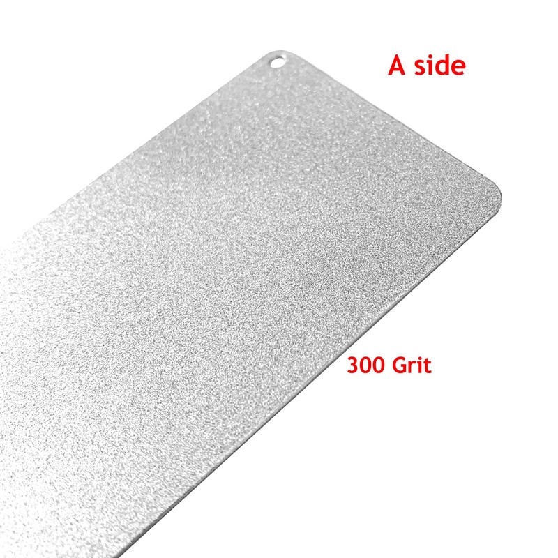 Double Sided Diamond Sharpener 300/600 Grit Credit Card Diamond Sharpening