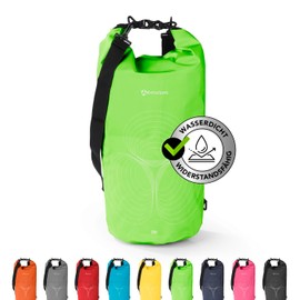 #DoYourOutdoor Where Tomorrow Dry Bag 2L Grey - Waterproof Backpack - Waterproof Bag & Pack Sack - Dry Bag Ideal for Boat, Kayak, Fishing and Camping, Green, sonar