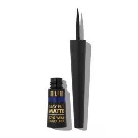 Milani Delineador Stay Put Matte17hrwear Liquideyeliner04midnightma