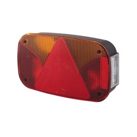 HELLA 2VB 998 232-011 Rearlight - 12V - mounting - 5-pin connector - left