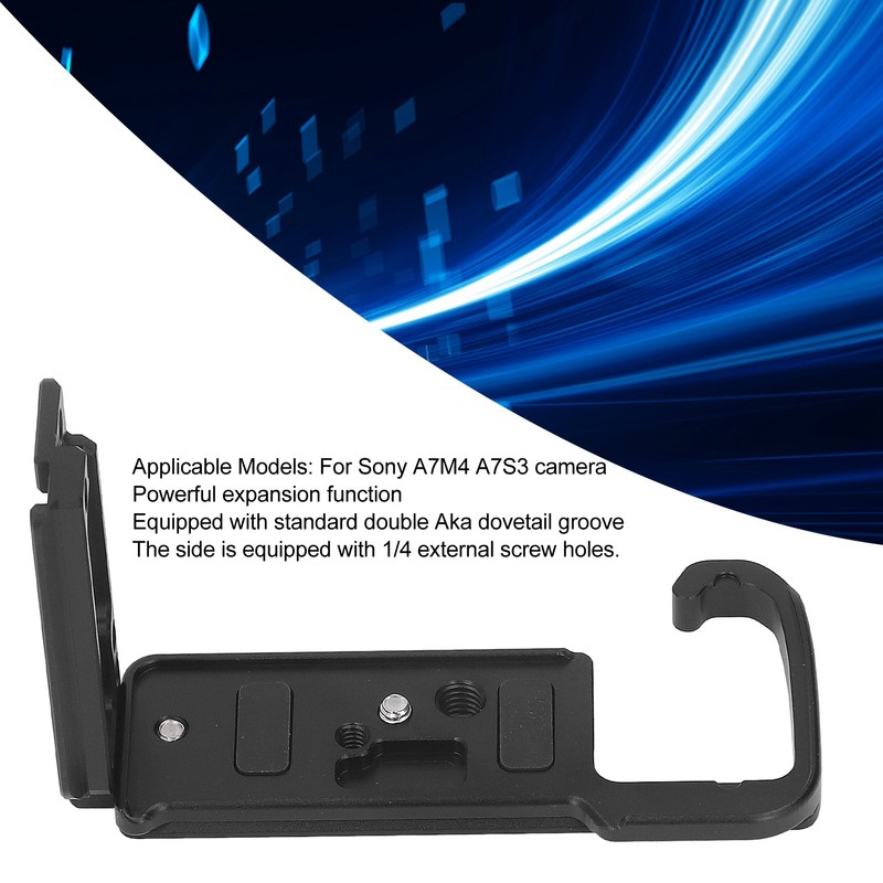 Camera L Bracket Quick Release Plate Vertical Horizontal Shooting Tripod