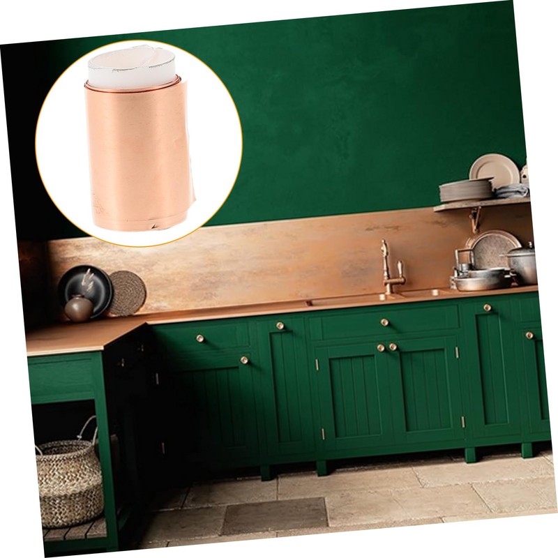 ULTECHNOVO 1roll Versatile Copper Sheet Roll Sturdy Thick Copper Foil