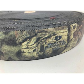 Mossy Oak Breakup Infinity 1 YARD - Mossy Oak Breakup Infinity  2" ELASTIC WEBBING / MOLLE WEBBING - Mossy Oak Breakup Infinity 2”