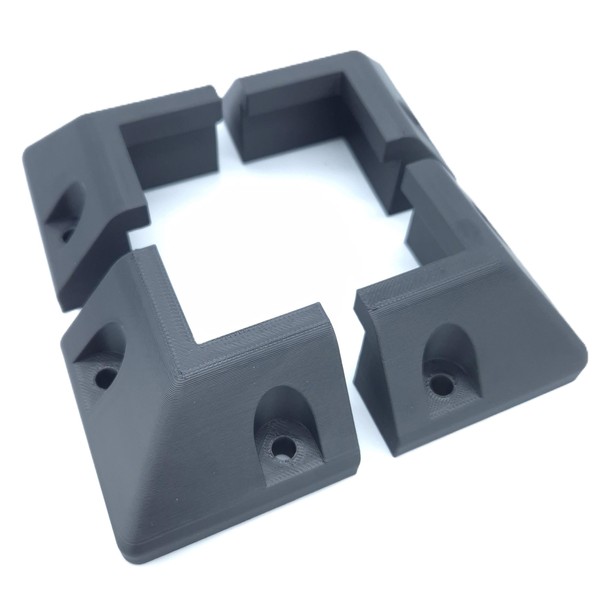 Vestigia® - 4 PCS Solar Panel Mounting Brackets, Drill-Free, ASA