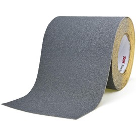 S&X Grip Tape for Stairs - 6 INCH x 33 FT Anti Slip Tape Gray Grit 60 - Non Slip Stair Tread for Outdoor Steps Ramps Boats Decks - Waterproof, Weather & Wear Resistant