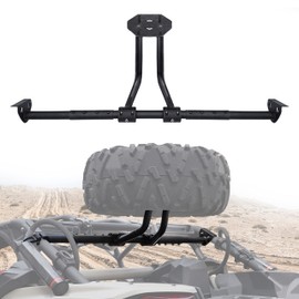 KATIMOTO Spare Tire Carrier Holder for Can Am Maverick X3 & Max 2017-2025 Accessories, Rear Spare Tire Carrier Mount Rack Holds Up to a 32" Tire