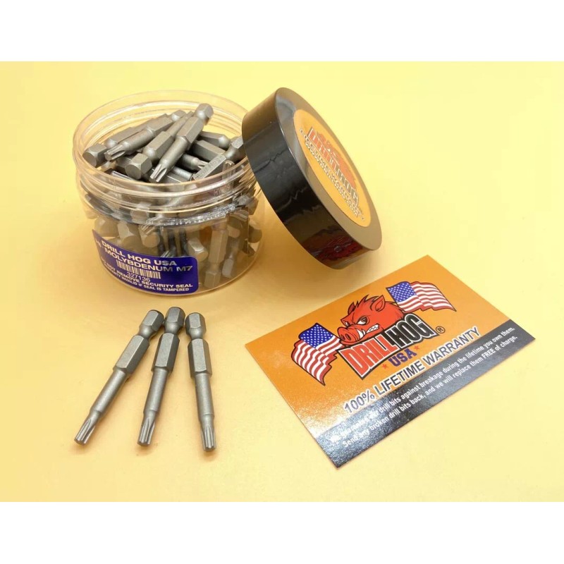 Drill Hog T-25 x 2" Torx Bit T-25 Star Bit