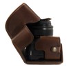 Megagear MG1751 Ever Ready Leather Camera Case Compatible with Canon