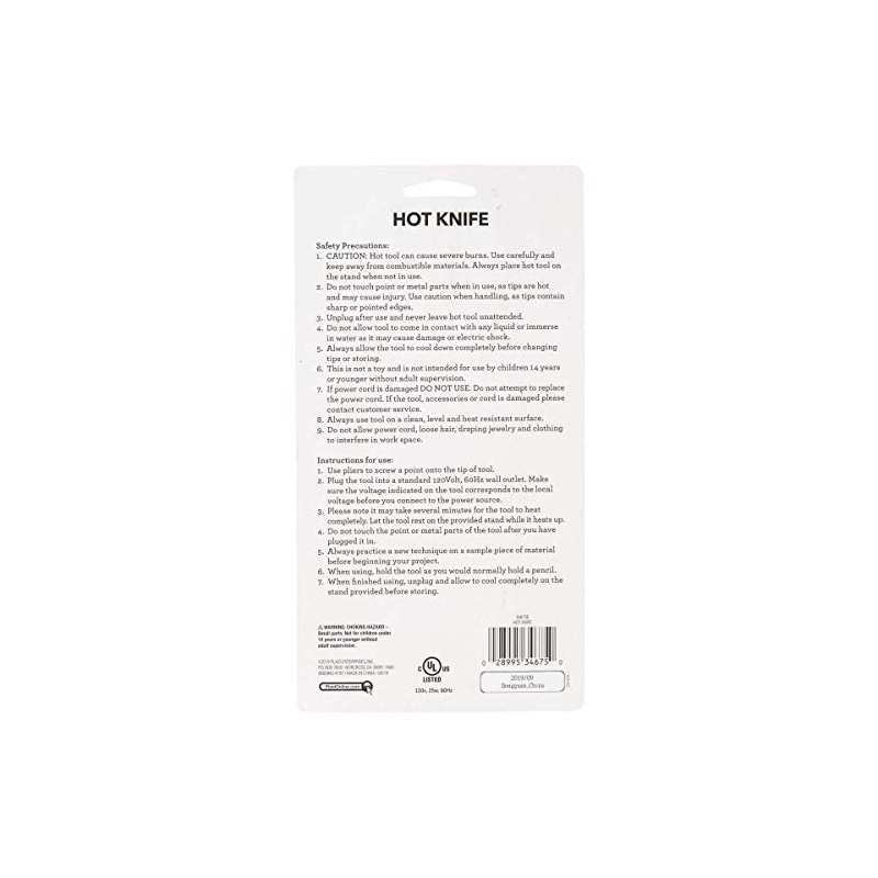 Plaid Hot Knife Tool, 3 PC