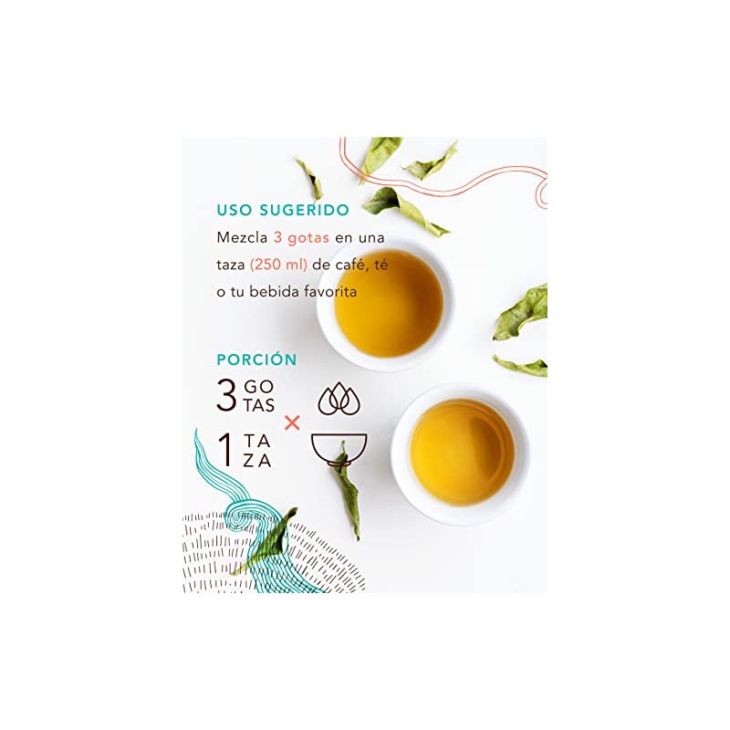 Monk Fruit Orgánico Líquido, 120 ml, Rinde 700 tazas, Mayan