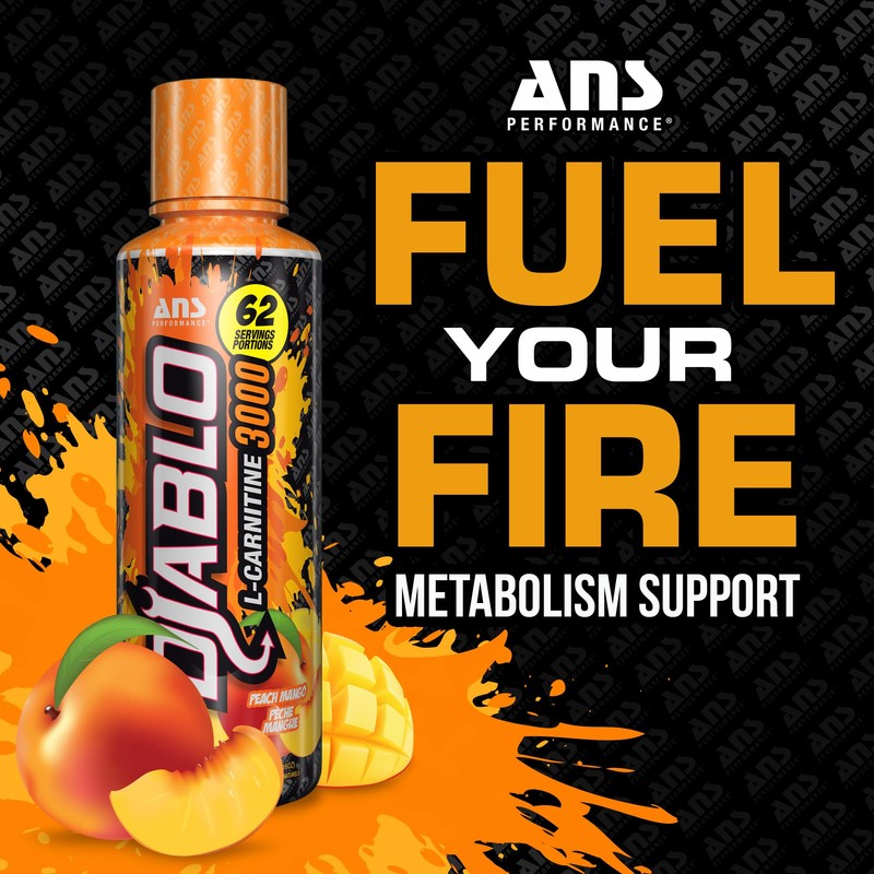 ANS Performance Diablo Carnitine 3000 (473 mL, 16 oz) -
