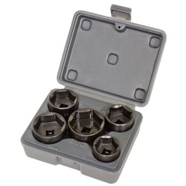 Lisle 13300 5-Piece Filter Socket Set