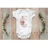 SpecialMe® Baby Body mit Namen und Initiale personalisiert Wunschname Geschenk