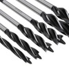 6Pcs Auger Bits Wood Cutting Spur Brad Point Twist Drill