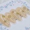 Ether Beige Handmade Nail Tips - Square M / 에테르