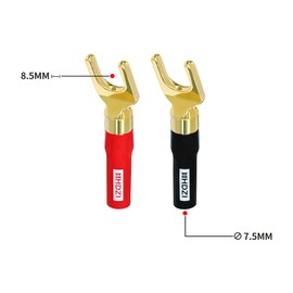 HHDZI Banana Plugs Connector (12 Pairs, 24 pcs)