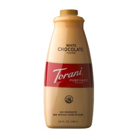 Torani Puremade Sauce, White Chocolate, 64 Ounces