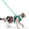 Cat Harness with Lead, Escape Proof Cat Lead Set, Adjustable,