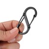 S-type carabiner two-way buckle 5cm 1P 17ea