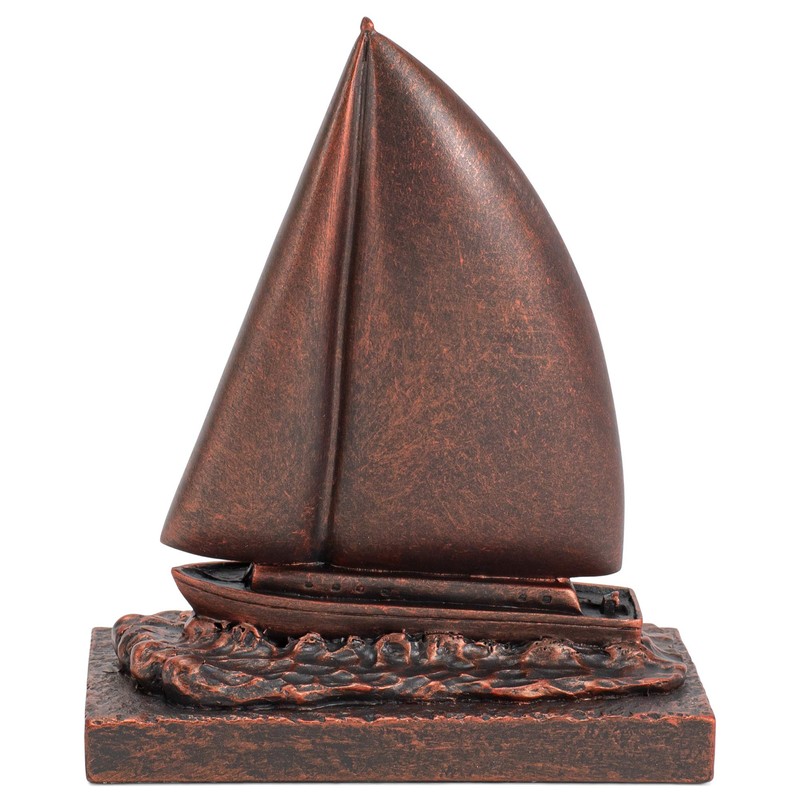 Lighthouse Christian Products He Guides Bronzelike Finish 4.5 x 5.25