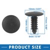 A ABSOPRO Pack of 40 Bolt Rivets 5 mm Hole