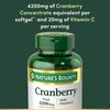 Nature's Bounty Cranberry Pills for Women Urinary Tract Health, Cranberry