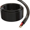Lumonic Speaker Cable 10 m Black Round CCA HiFi Speaker