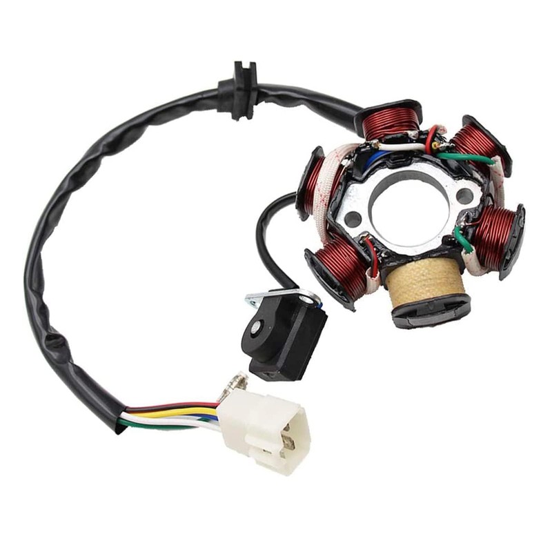 PRO BAT 6 Coils 5 Wires Stator Magneto ATV Magneto