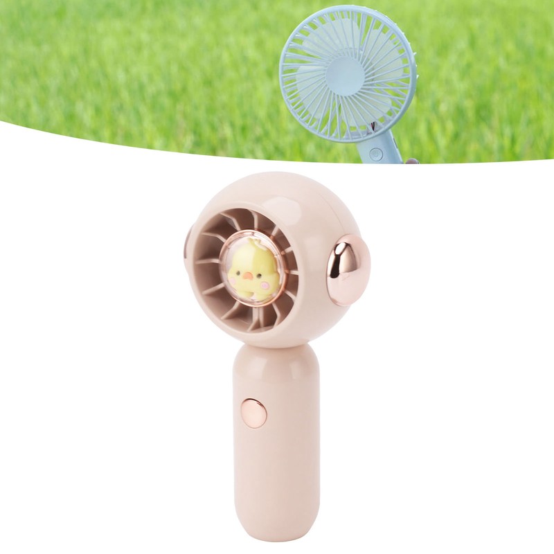 Handheld Portable Fan USB Charging Animal Cartoon Pattern Low Noise