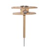 Outdoor Wine Table Portable Wine Picnic Table Wooden Wine Holder