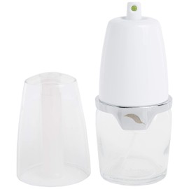 Prepara Deluxe Oil Mister, Chrome Band, White/Chrome