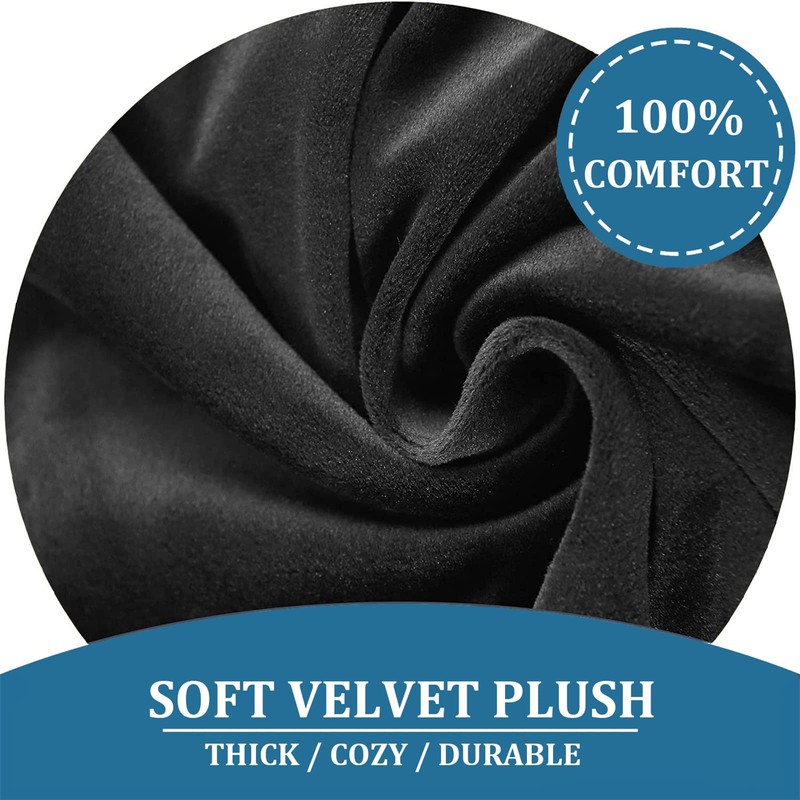 Sofa Cushion Covers, Sofa Cushion Covers Stretchy Velvet Replacement Pillow