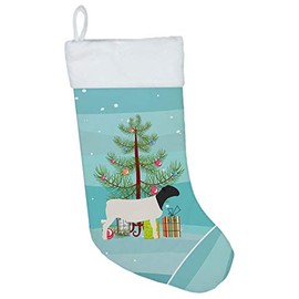 Caroline's Treasures BB9345CS Dorper Sheep Christmas Christmas Stocking, Large, Multicolor