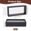 OLYCRAFT 12.5 x 6 x 26 cm Rectangular Shadow Box,