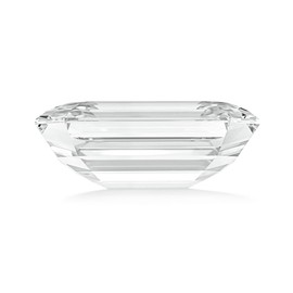 FuigeBach Emerald Cut Moissanite Loose Stone for Jewelry Making - D Color VVS Clarity Emerald Cut Moissanite, Size: 0.2-8.5ct