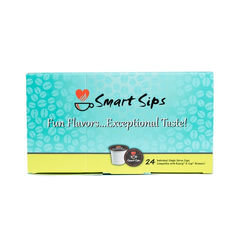 Smart Sips, Chocolate Chai Tea Latte, Single Serve Cups Compatible