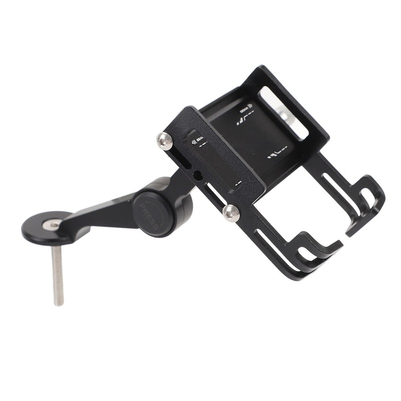 Bike Stem Phone Mount Holder Aluminum Alloy Adjustable Bicycle Phone