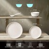 Wareland Plates and Bowls Sets - 16 Pieces Ceramic Dinnerware