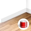 Flexible Baseboard Molding Trim 3 Inch(W) x 40 Feet(L) Self