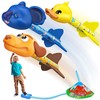 Anginne Rocket Toy for Children, Gift Boy 3-12 Years Outdoor