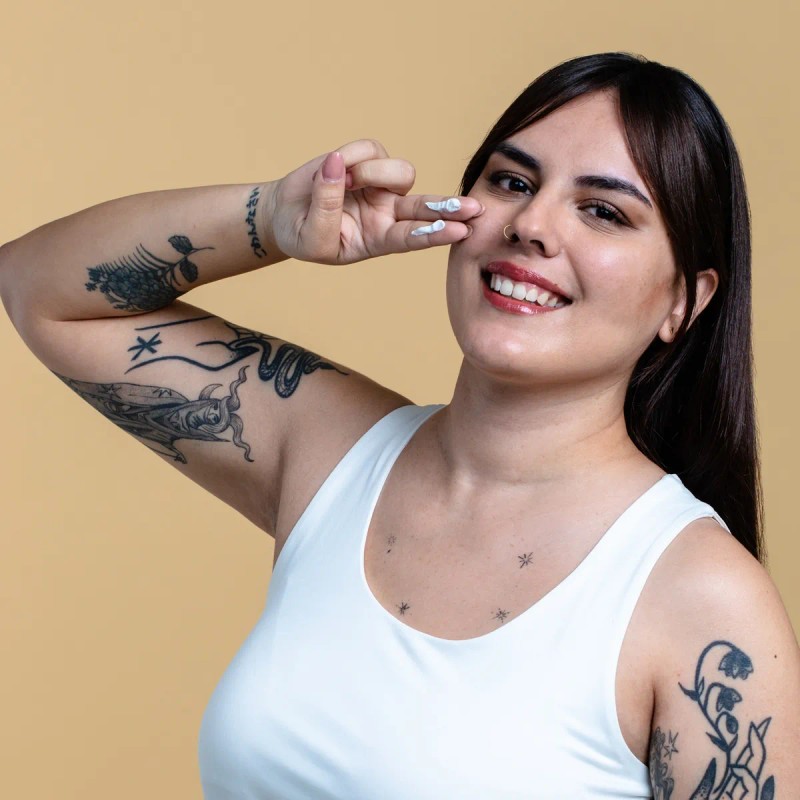 Bloqueador Solar Crema Resistente Al Agua Fps 50 100gr