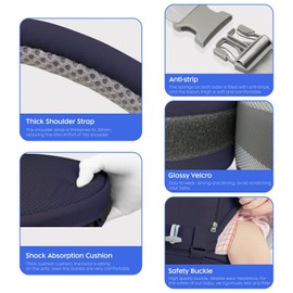 Baby Carrier with Hip Seat for Newborn Infant Toddler 3 in 1 Breathable and Soft Child Carrier Backpack Baby Sling Wrap for Baby Toddlers 3-36 Months