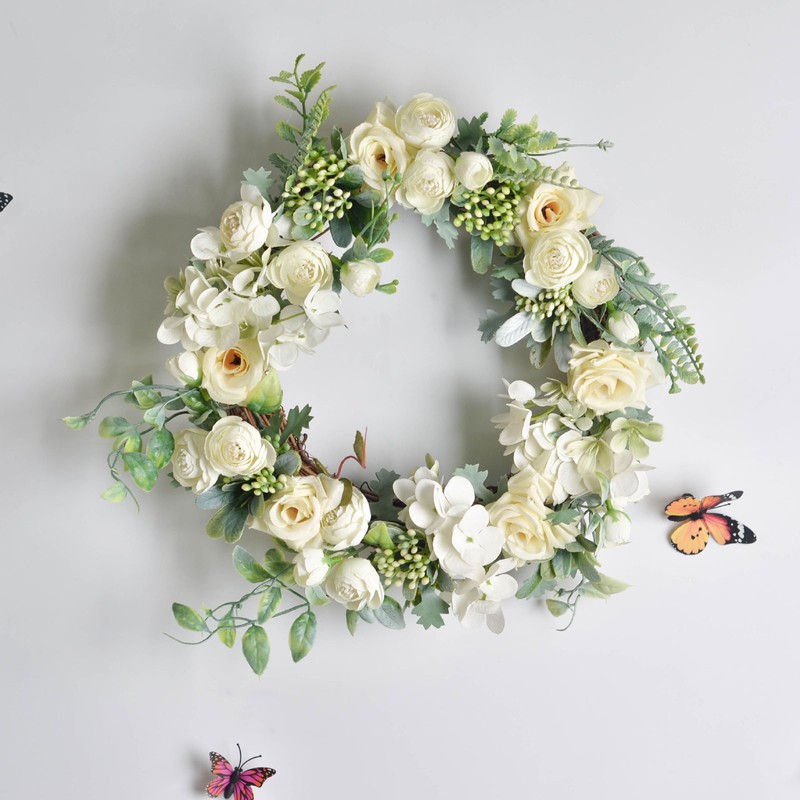 Fake Flower Simulation Garland Plastic Fake Flower Interior Door Wall