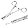 4mm Piercing Ball Removal Install Tool,Stainless Steel Dermal Anchor Forceps