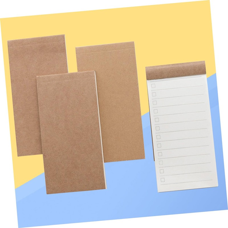 DOITOOL 8pcs Portable Memo Pad Blank Lined Notebooks Compact Office