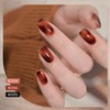 GAOY Jelly Gel Nail Polish of 6 Transparent Milker Nude